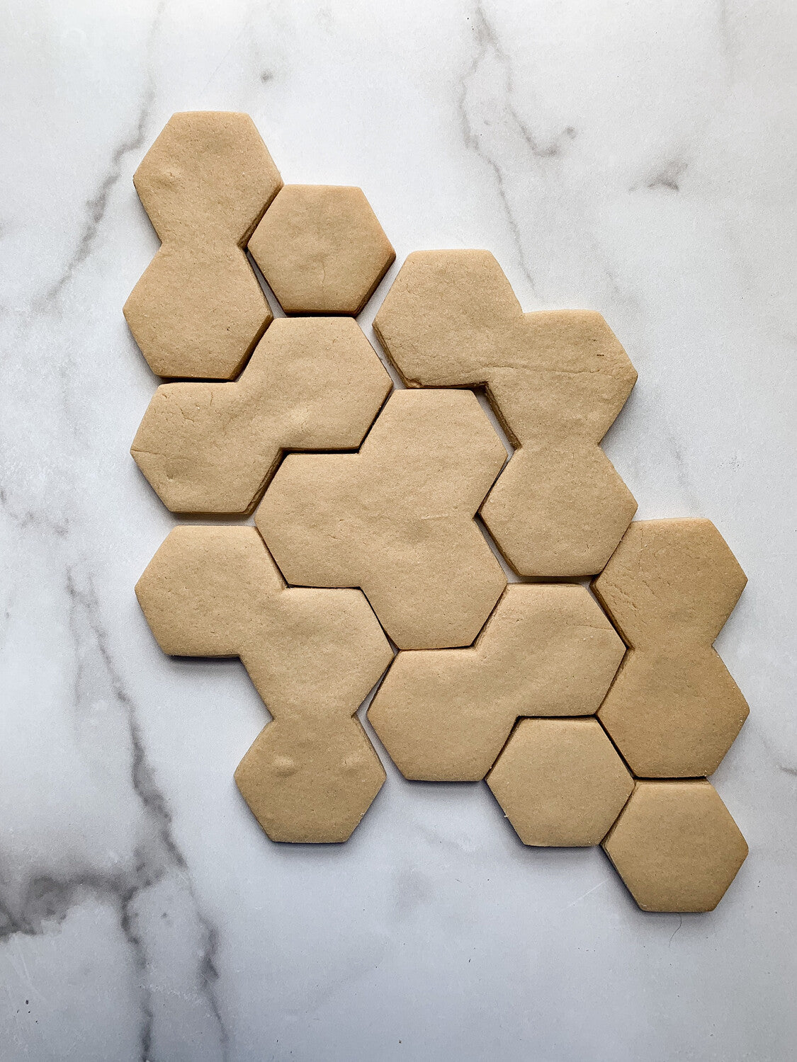 Hexagonal Mosaic Cookie Cutters